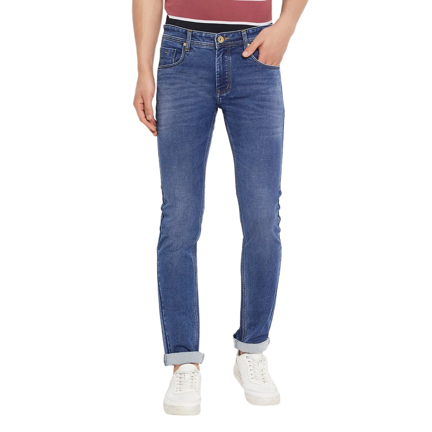 Duke Stardust Men Narrow Bottom Stretchable Jeans (SDD5579)