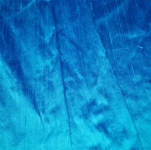 Dupioni Raw Silk Royal Blue