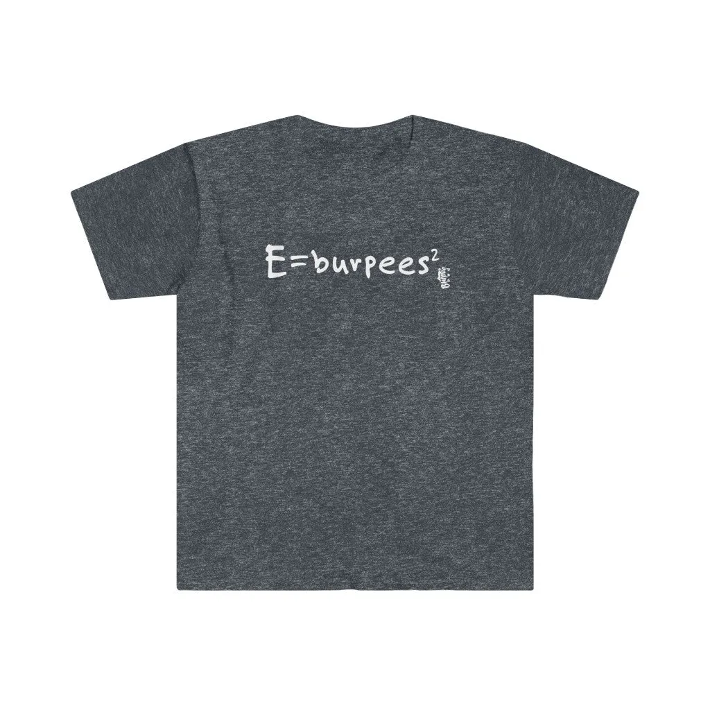 E=burpees2- Men's Fitted Workout T Shirt
