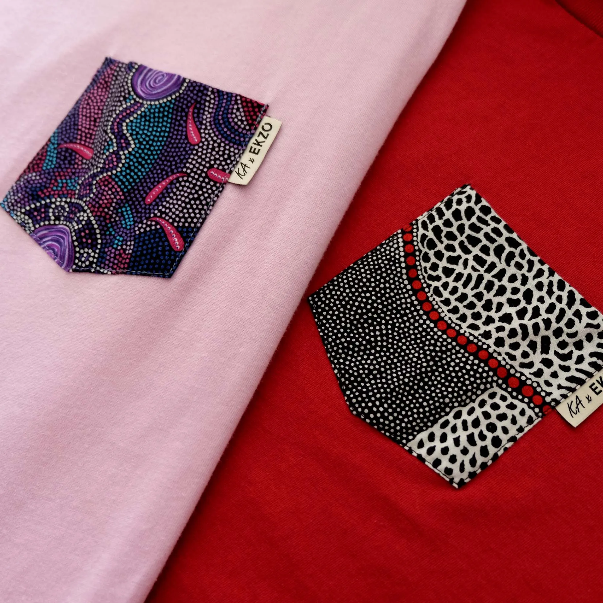 EKZO x KA Crop Tee Red