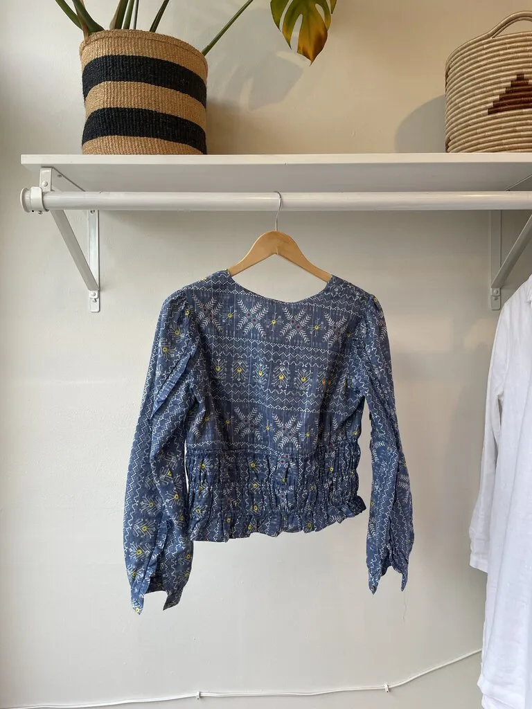 Embroidered Boho Blouse (NWT)