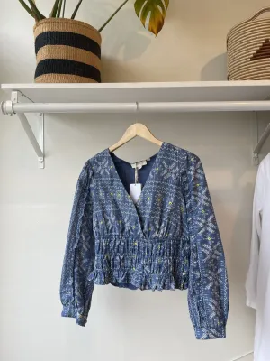 Embroidered Boho Blouse (NWT)