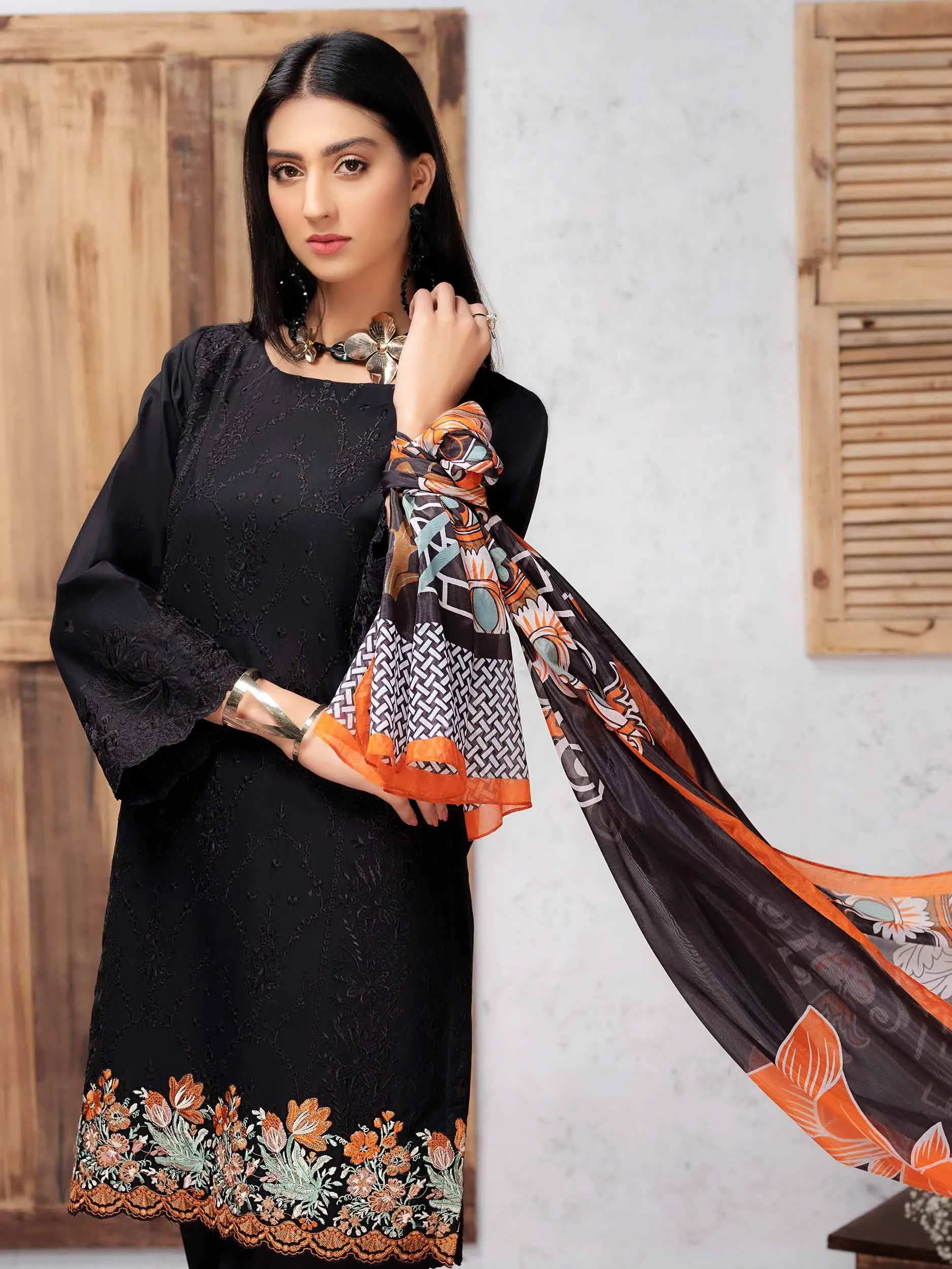 Embroidered Lawn 3 Piece Suit | Lime Light Women Eid Collection 2023