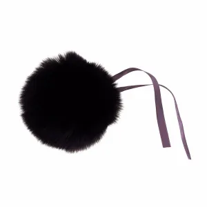 Faux Fur Pom Pom - Large 12cm - Purple