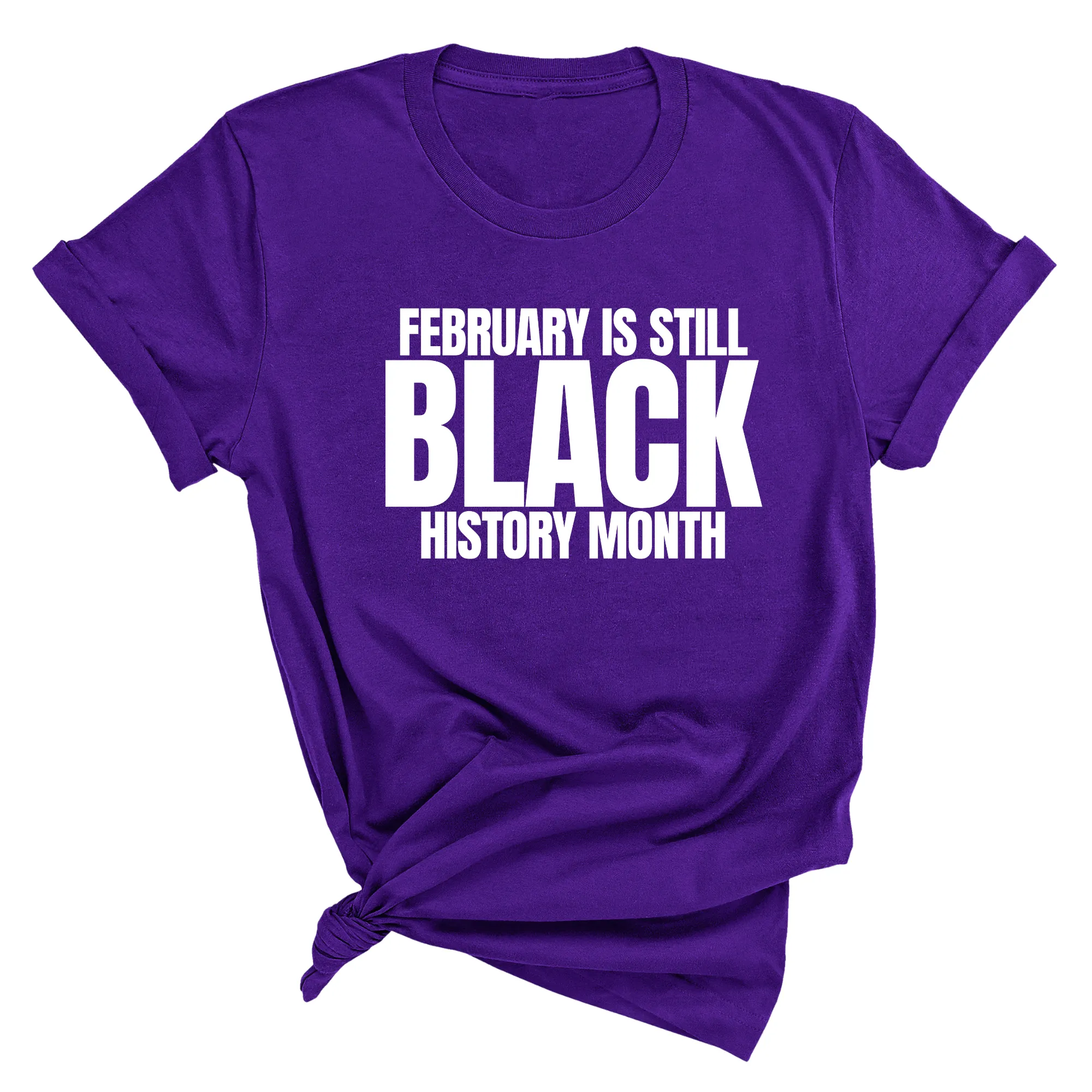 February is Still Black History Month Unisex Tee