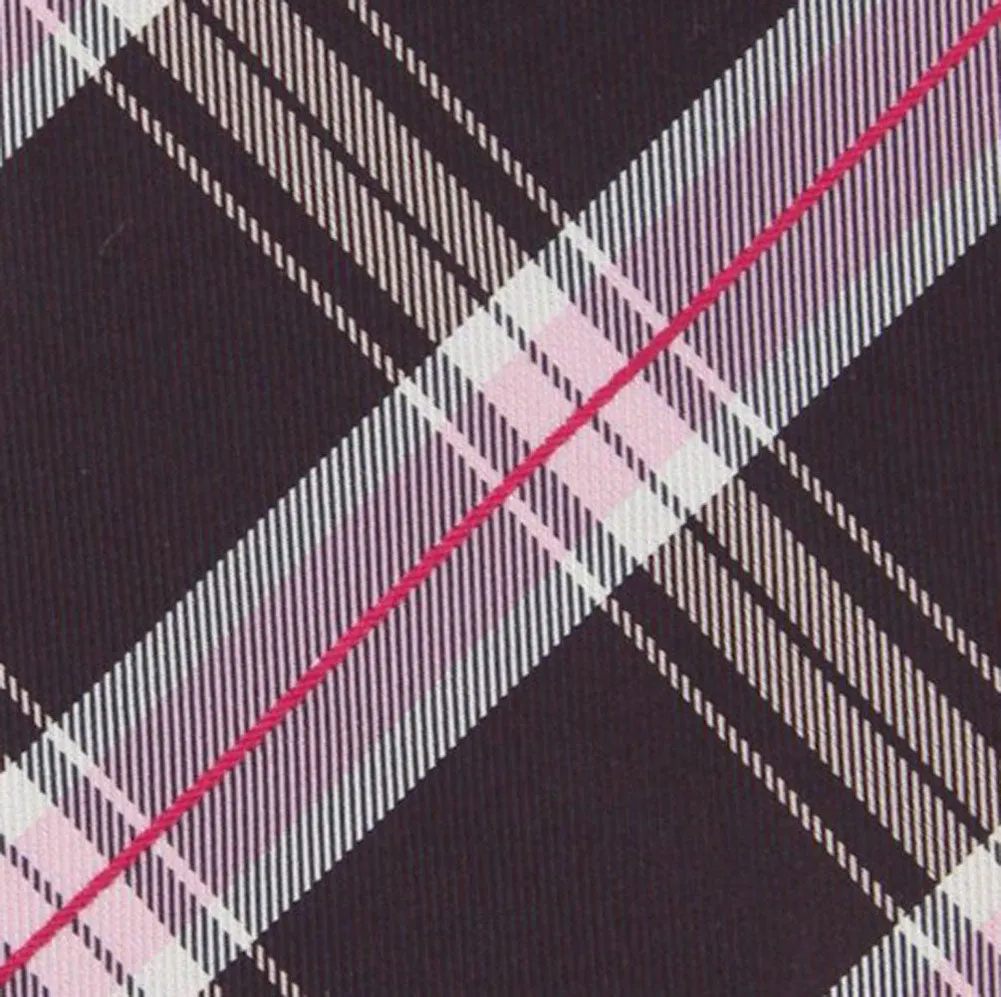 Finamore Napoli Burgundy Red Silk Tie