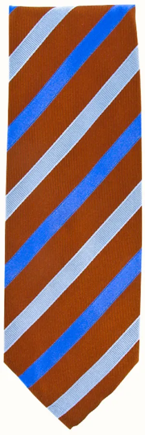 Finamore Napoli Orange Silk Tie