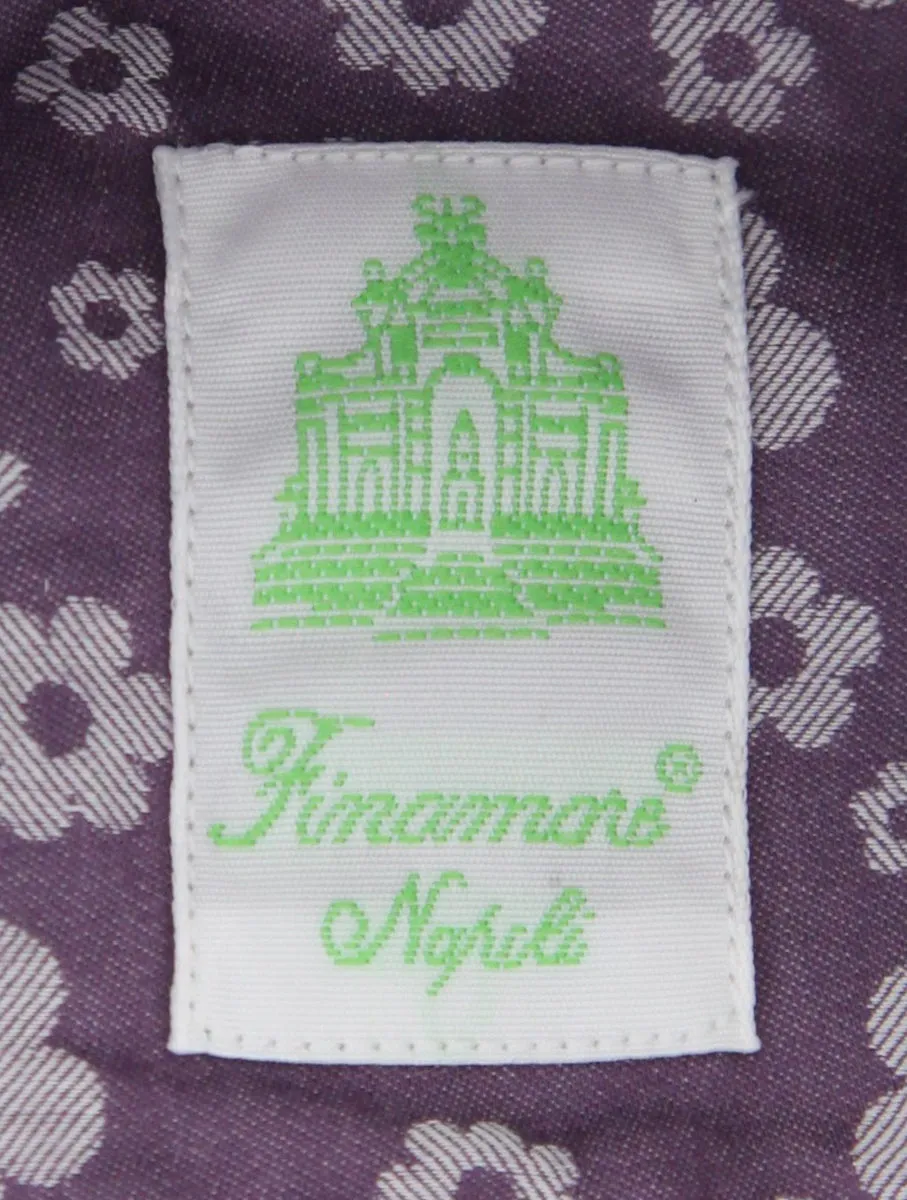 Finamore Napoli Purple Shirt - Extra Slim