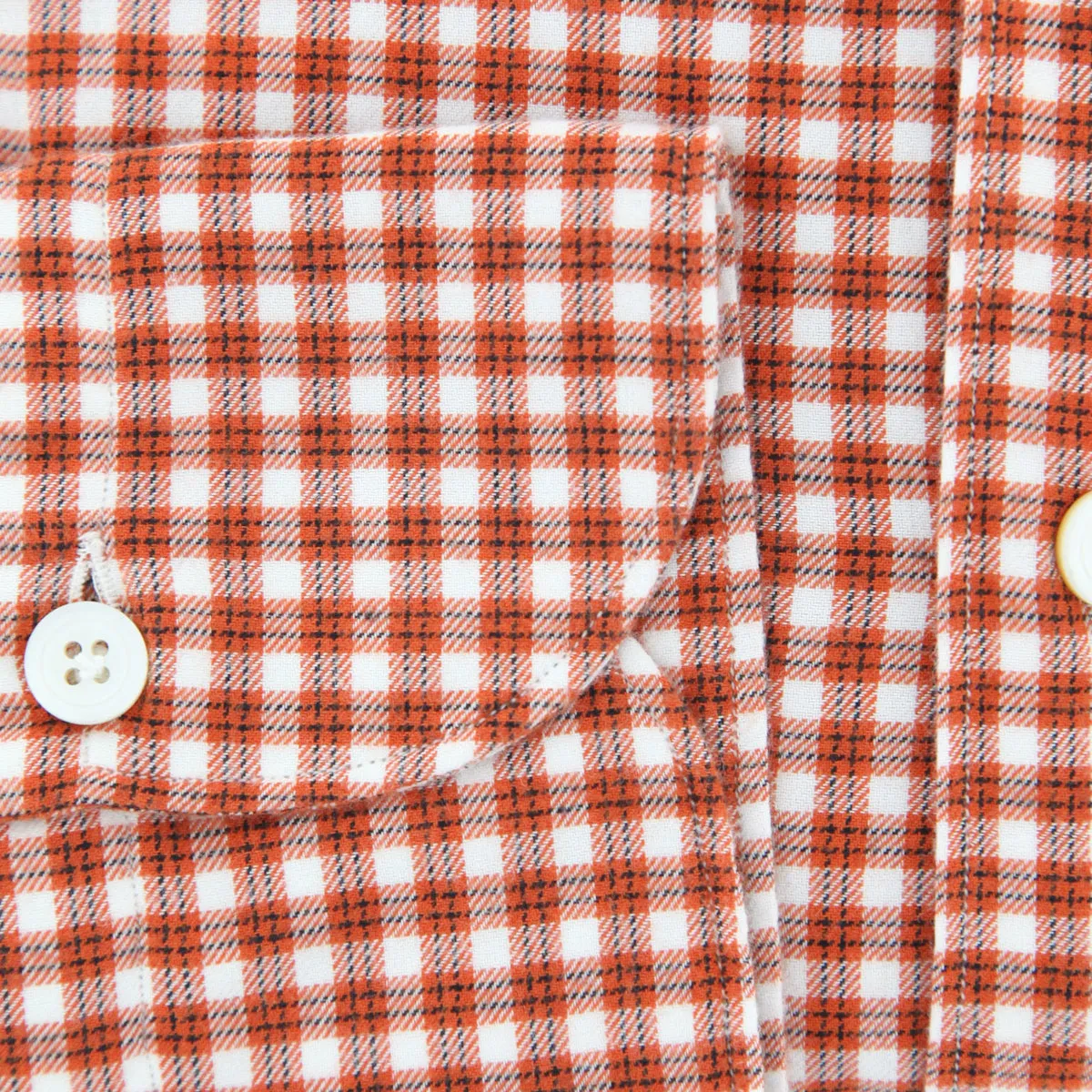 Finamore Napoli Red Shirt - Extra Slim