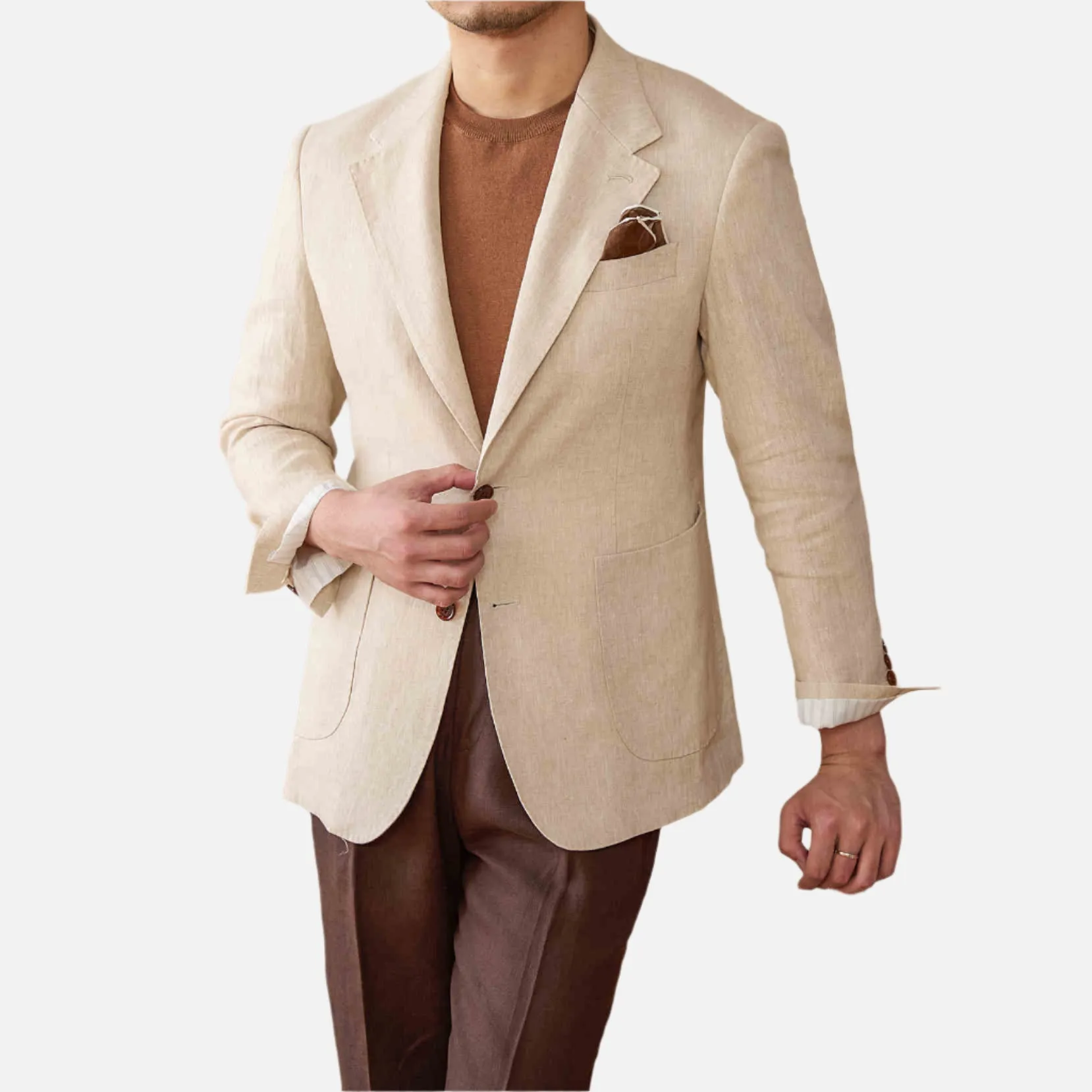 Florence Linen Suit Jacket