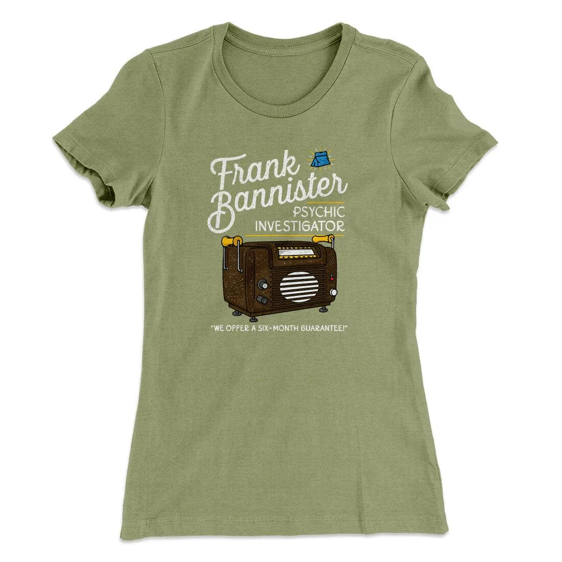 Frank Bannister Psychic Investigator Women's T-Shirt