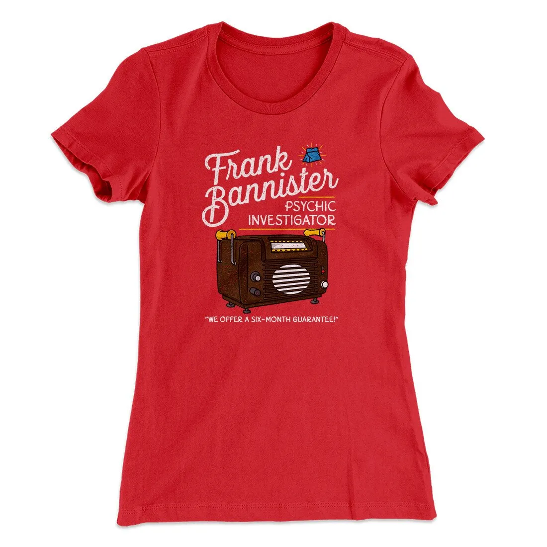 Frank Bannister Psychic Investigator Women's T-Shirt