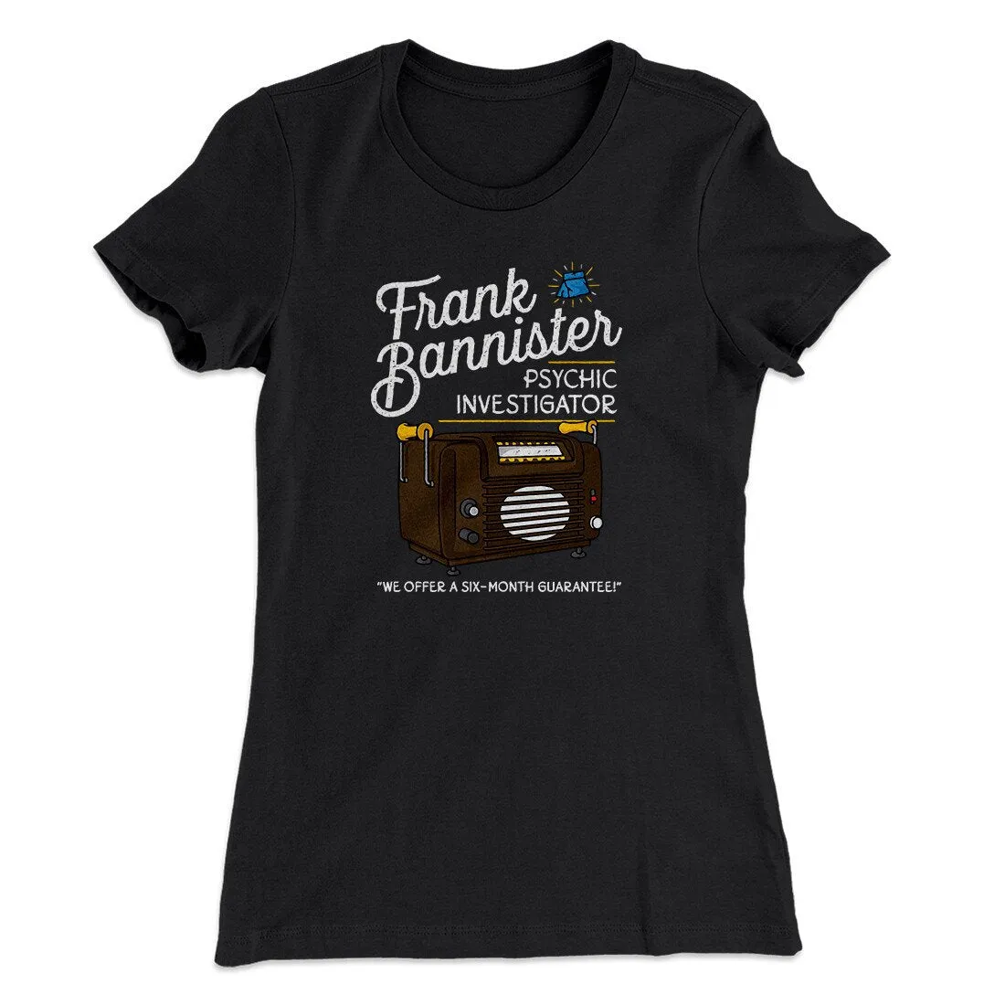 Frank Bannister Psychic Investigator Women's T-Shirt
