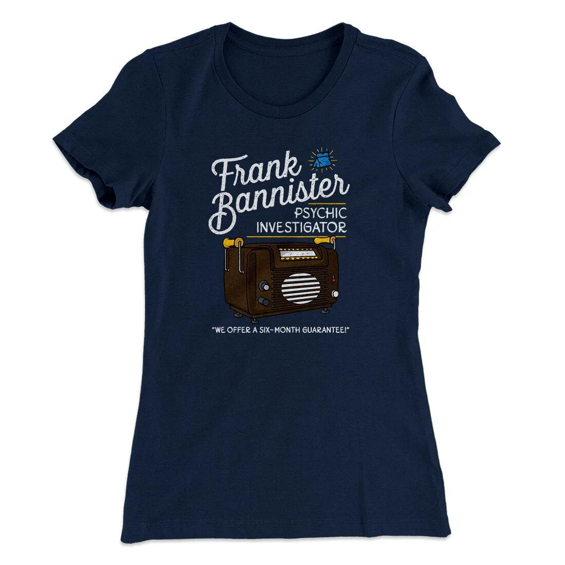 Frank Bannister Psychic Investigator Women's T-Shirt