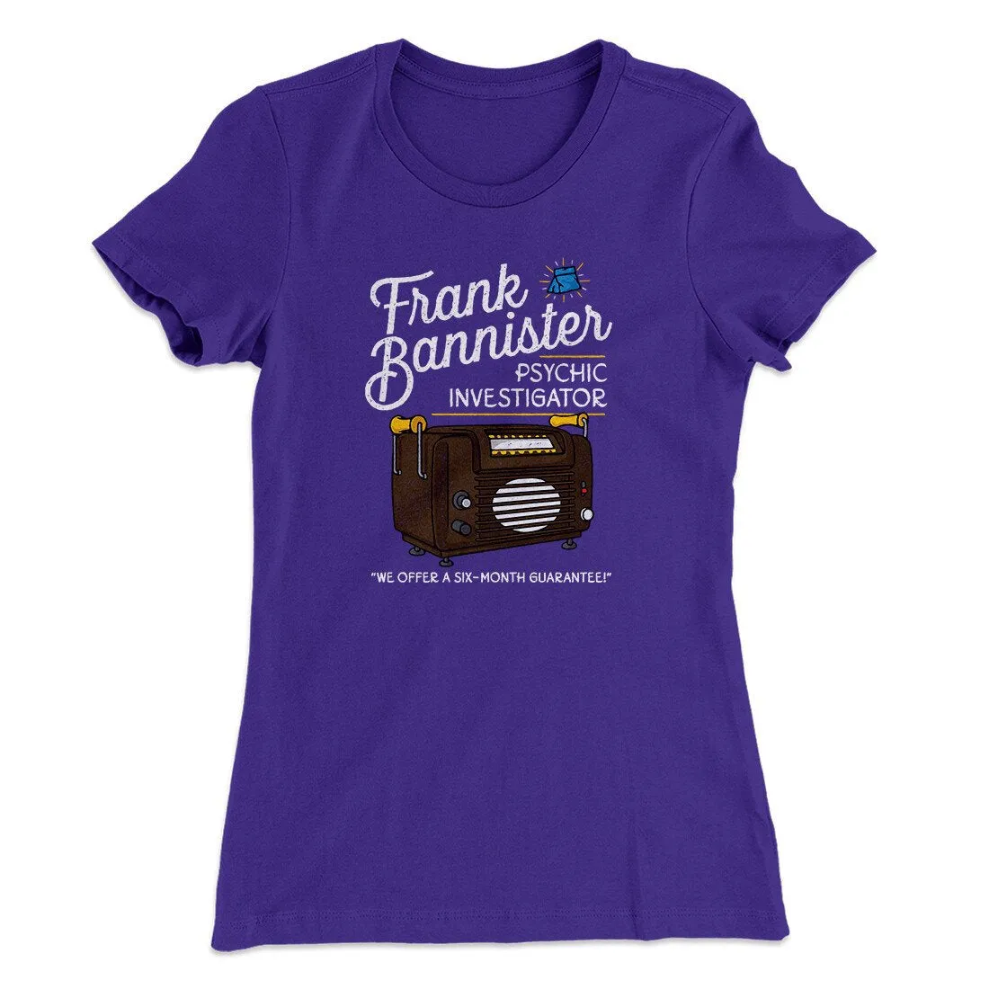 Frank Bannister Psychic Investigator Women's T-Shirt