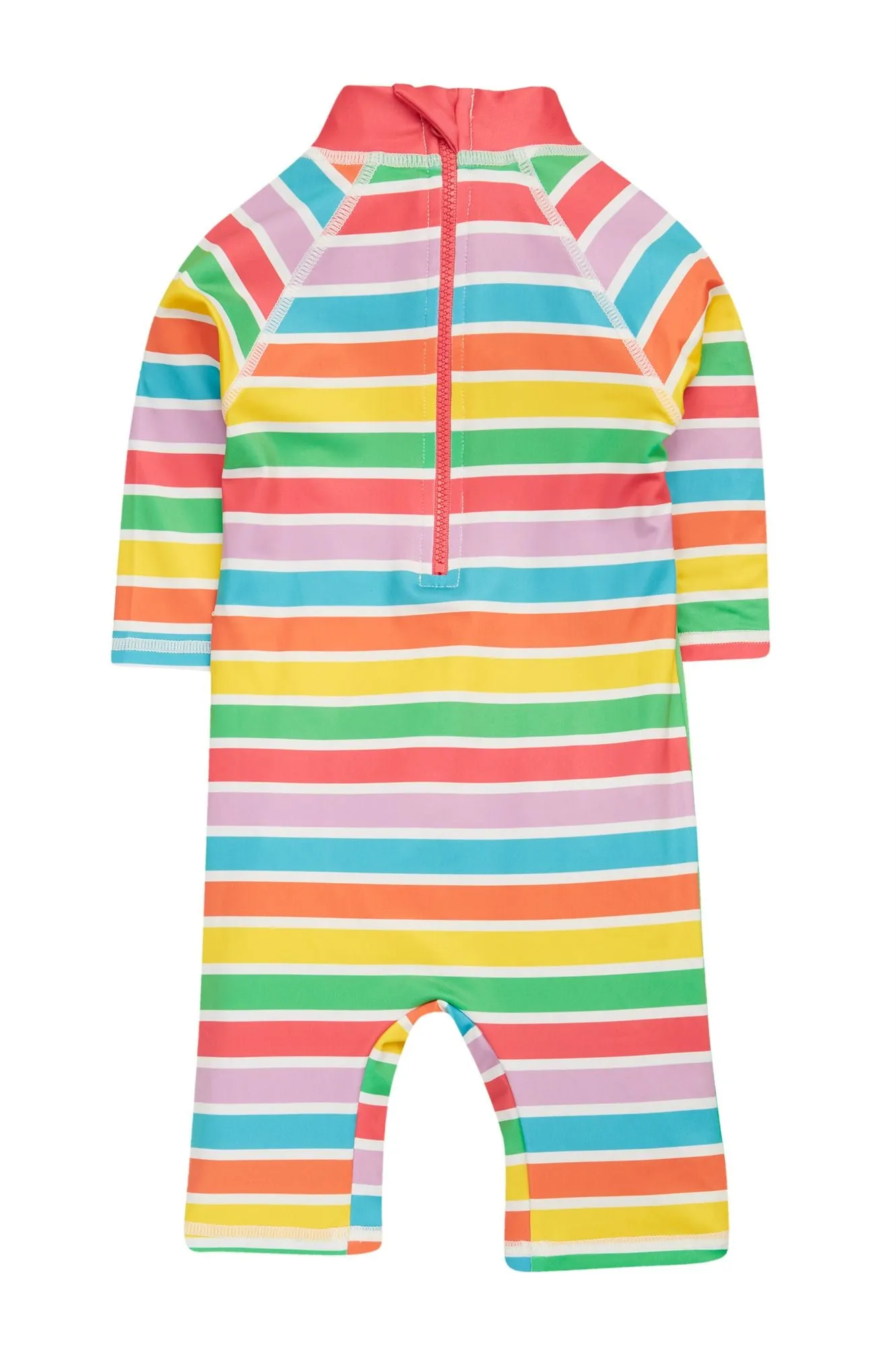 Frugi Sunsafe Infant Sunsuit Daisy Stripe