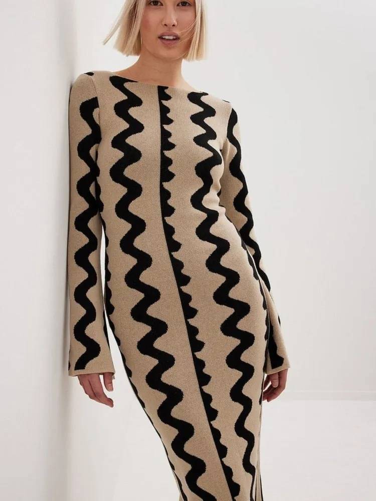 Gemini Knit Dress