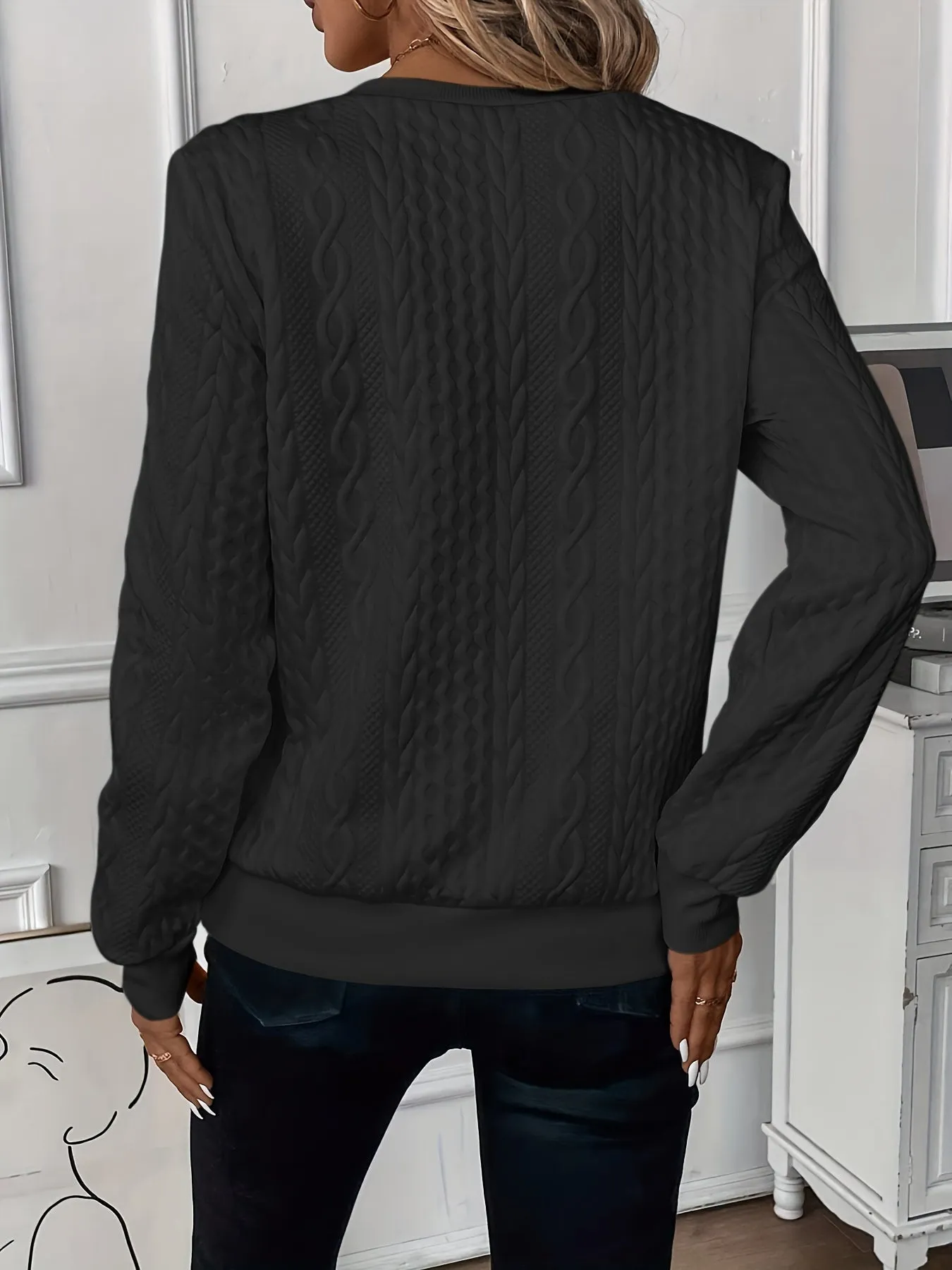Gertrudis® | Elegant and stylish knitted sweater