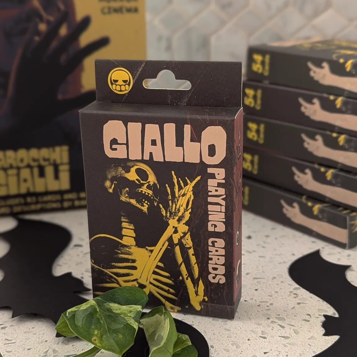 Giallo Playing Cards