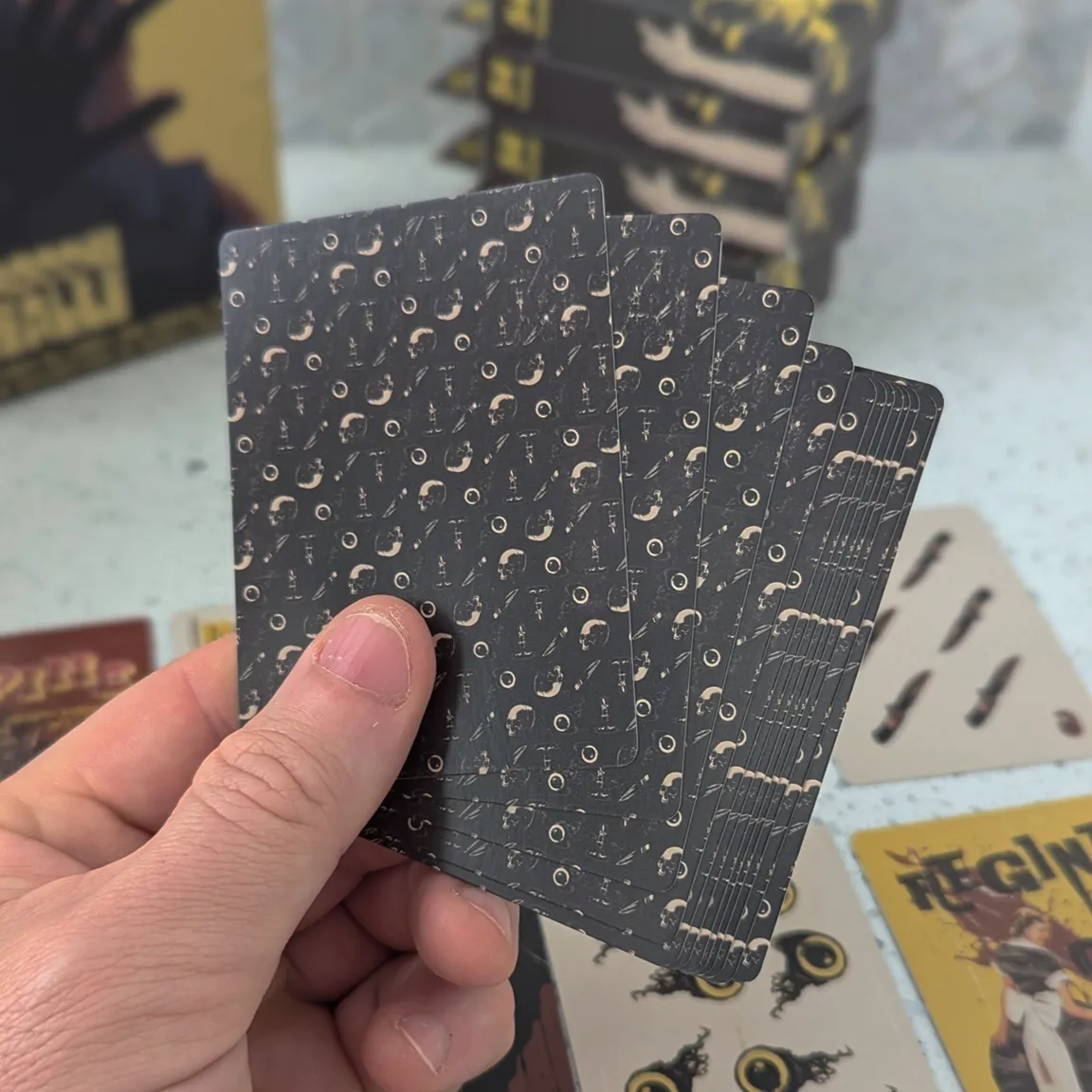 Giallo Playing Cards