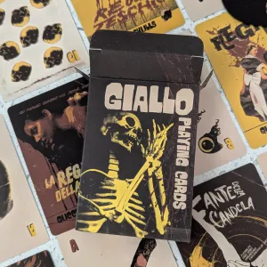 Giallo Playing Cards