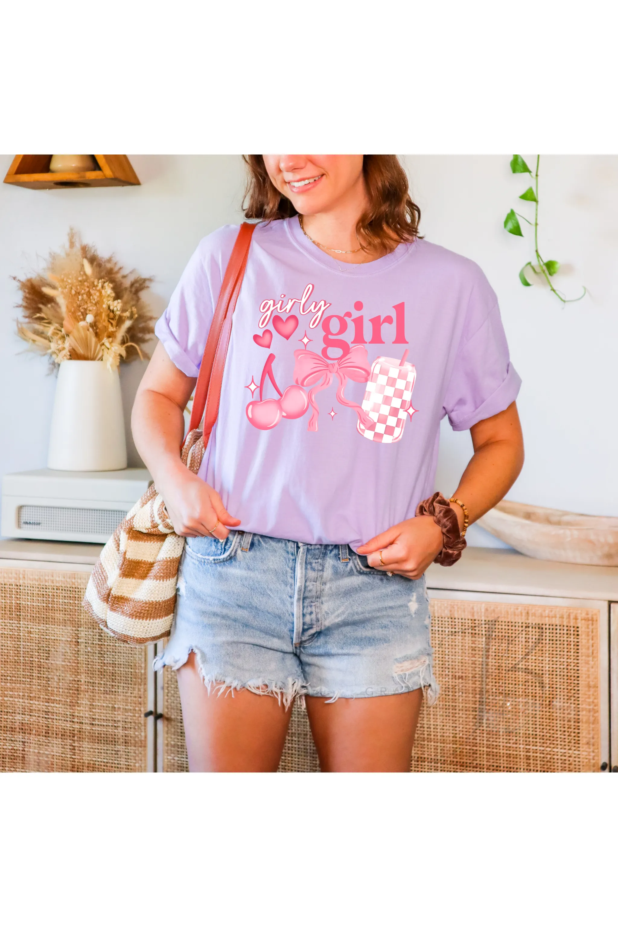 Girly Girl Comfort Colors T-Shirt