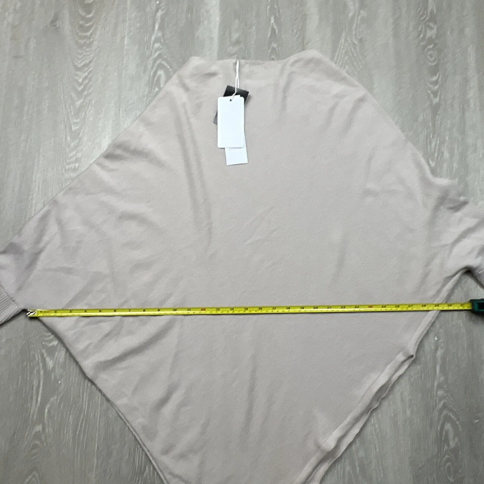 Grace Hill Womens Asymmetric Cashmere Blend Poncho Knit Size Large (New)