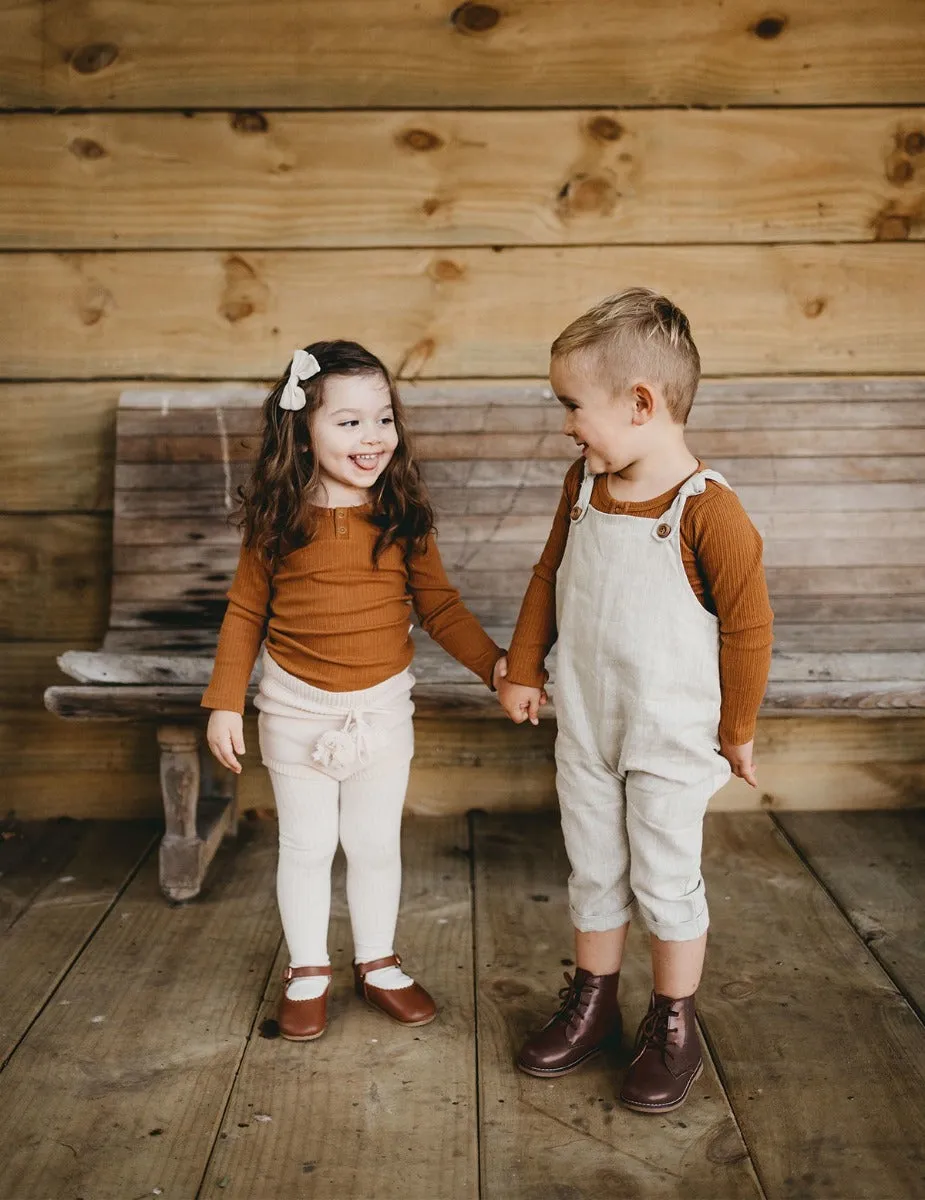 Gracie Knit Bloomers - Honey Cream