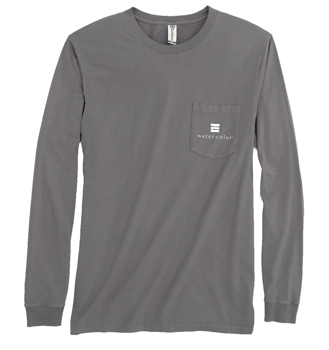 Graphite Unisex LS Pocket Tee