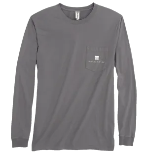 Graphite Unisex LS Pocket Tee