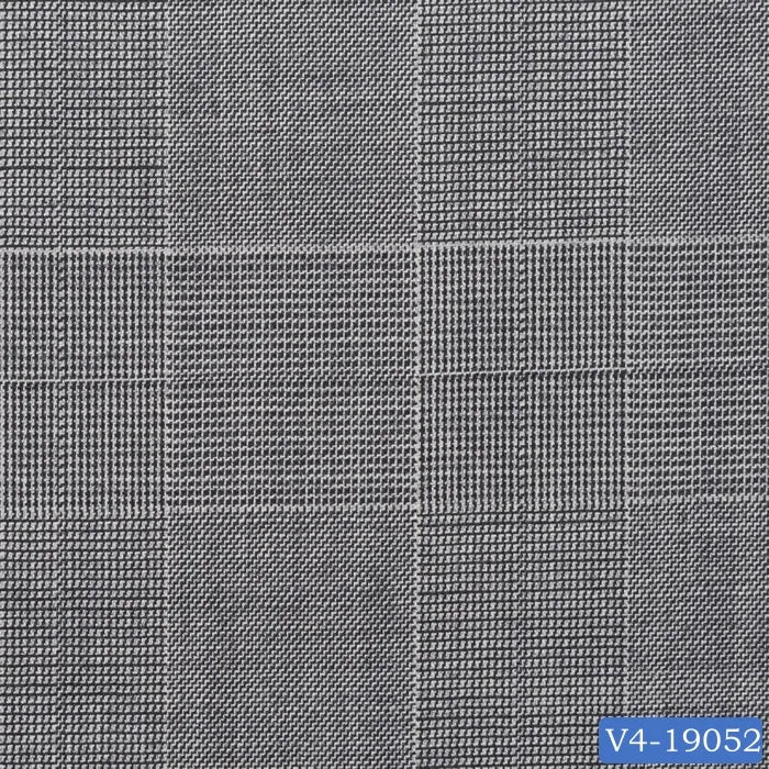 Grey Check Long Suit