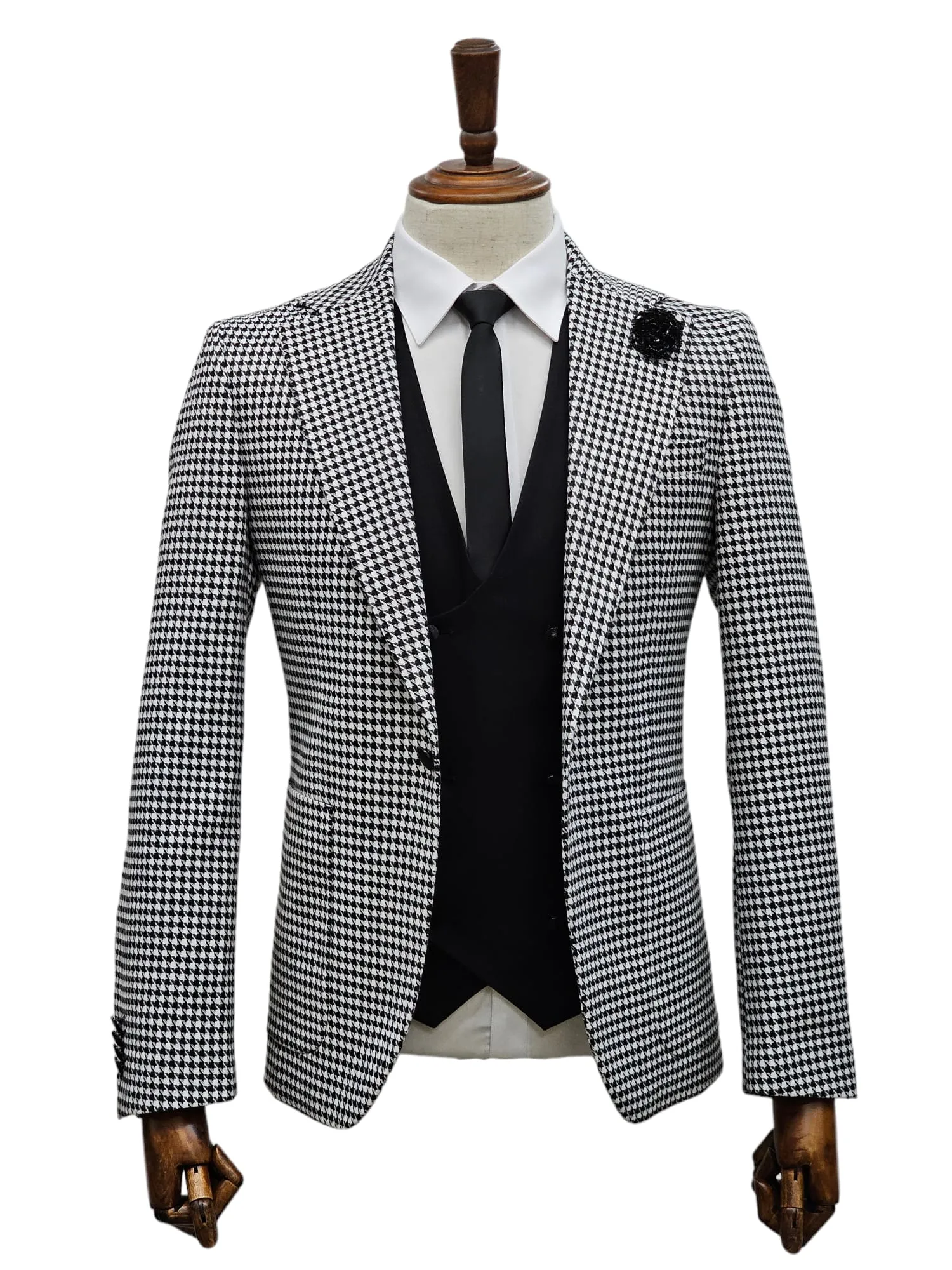 GT1N V-7009 BLK/WHITE