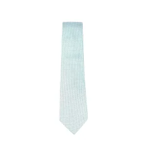 GUERRA MODA 100% SILK TIE GREEN DOTS
