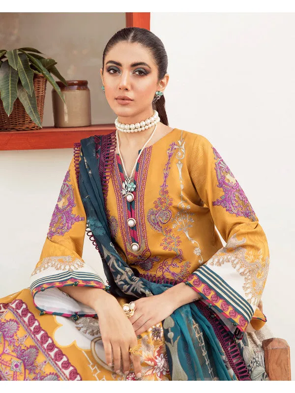 Gulaal Luxury Lawn 2022 | GL22LL 02 | Liliana