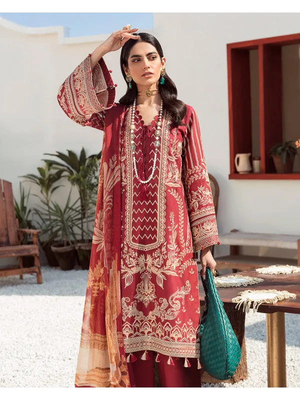 Gulaal Luxury Lawn 2022 | GL22LL 07 | Alessa