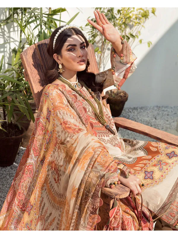 Gulaal Luxury Lawn 2022 | GL22LL 12 | Dune