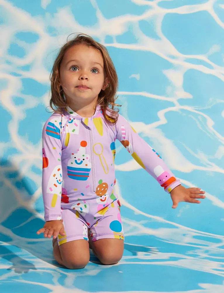 HALCYON NIGHTS BABY LONG SLEEVE SUPER SUIT SUNDAE FUN DAY
