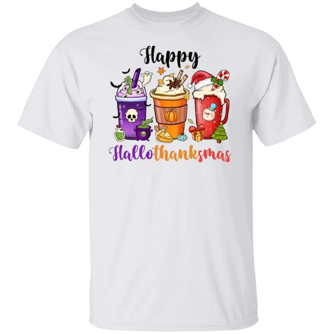 Hallothanksmas 5.3 oz. T-Shirt