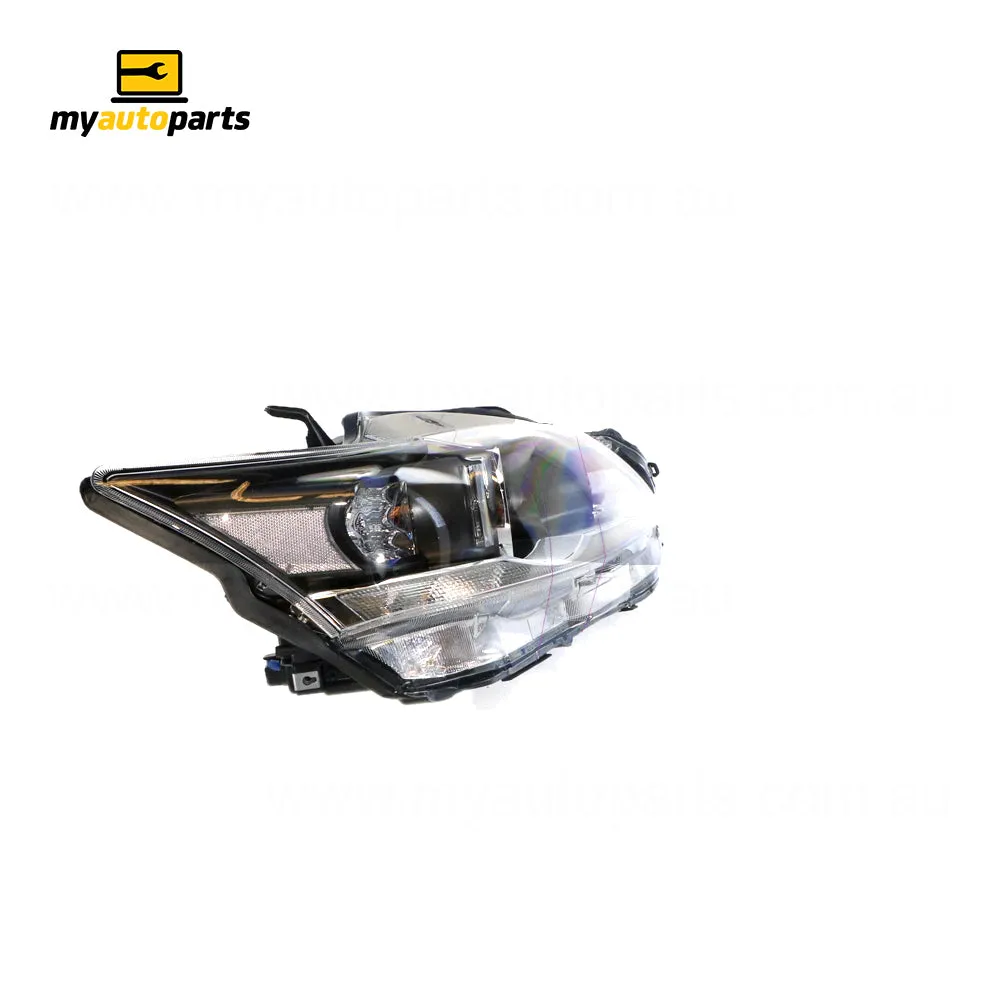 Halogen Head Lamp Drivers Side Genuine Suits Lexus CT200H ZWA10R 2011 to 2017