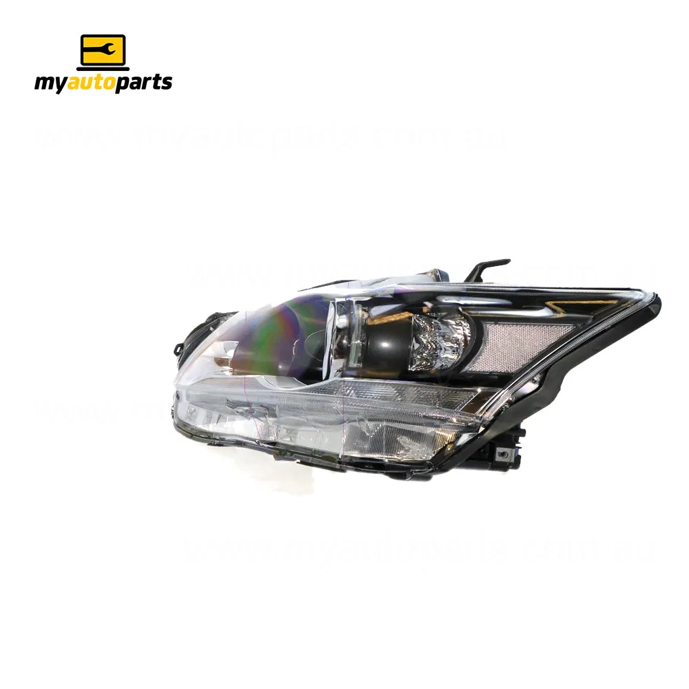 Halogen Head Lamp Passenger Side Genuine Suits Lexus CT200H ZWA10R 2011 to 2017