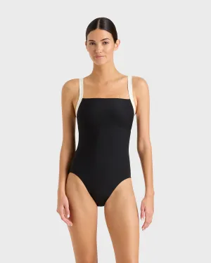 Hana One Piece - Black & Porcelain