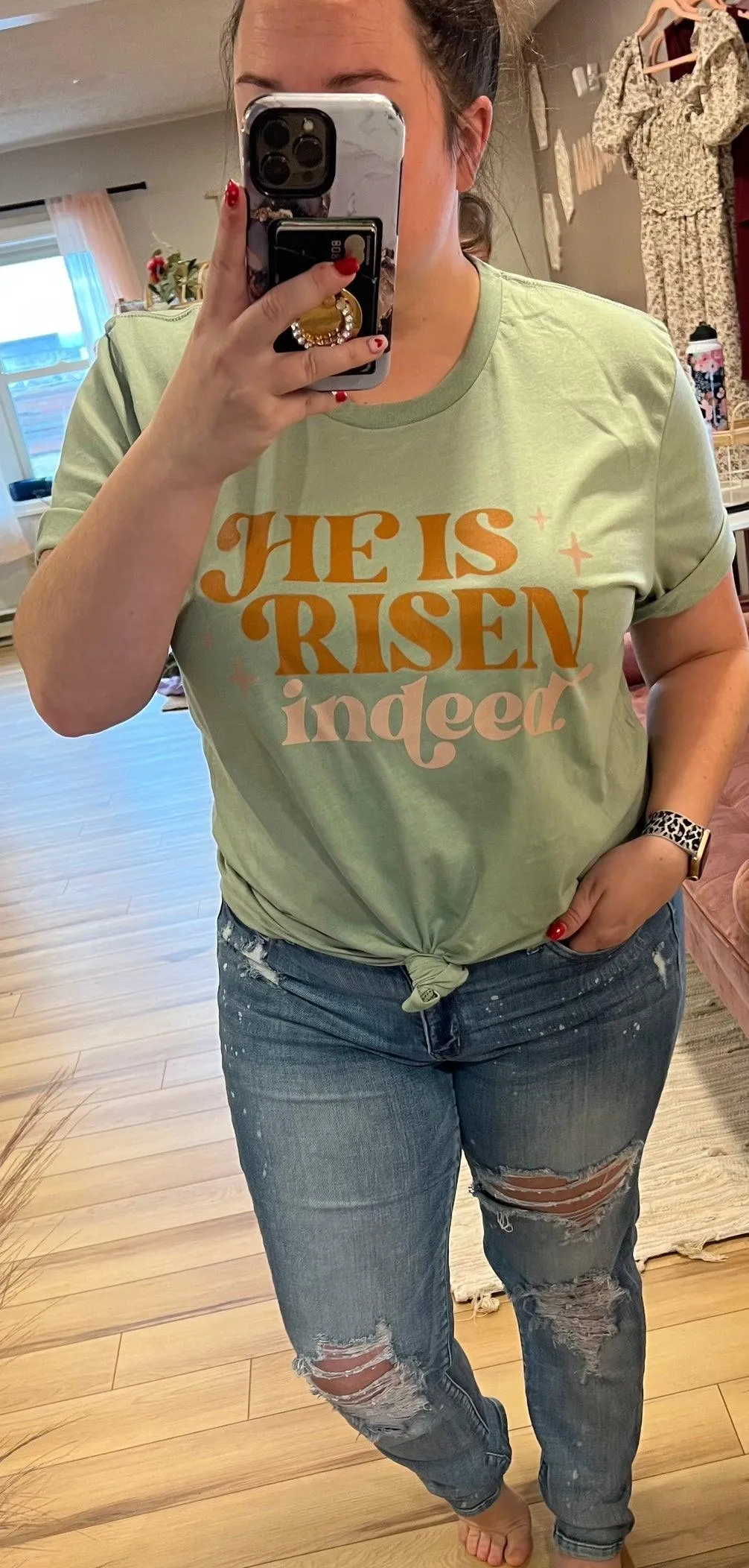 Hazel Blues® | He Is Risen Graphic Tee