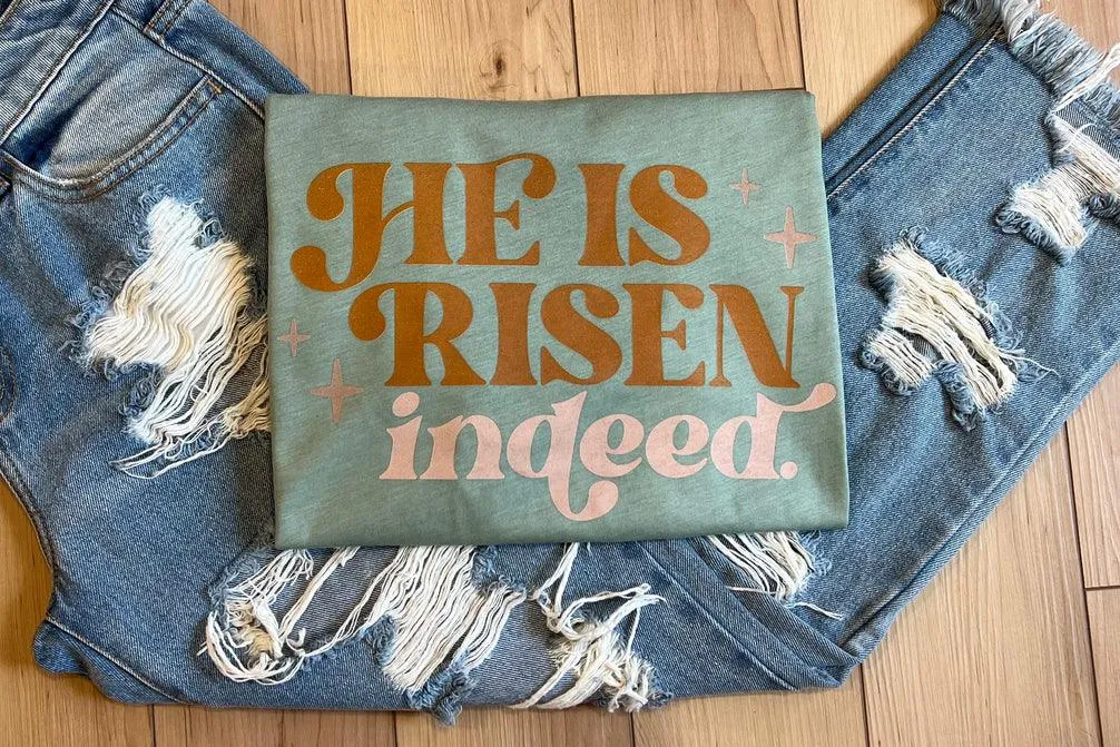 Hazel Blues® | He Is Risen Graphic Tee