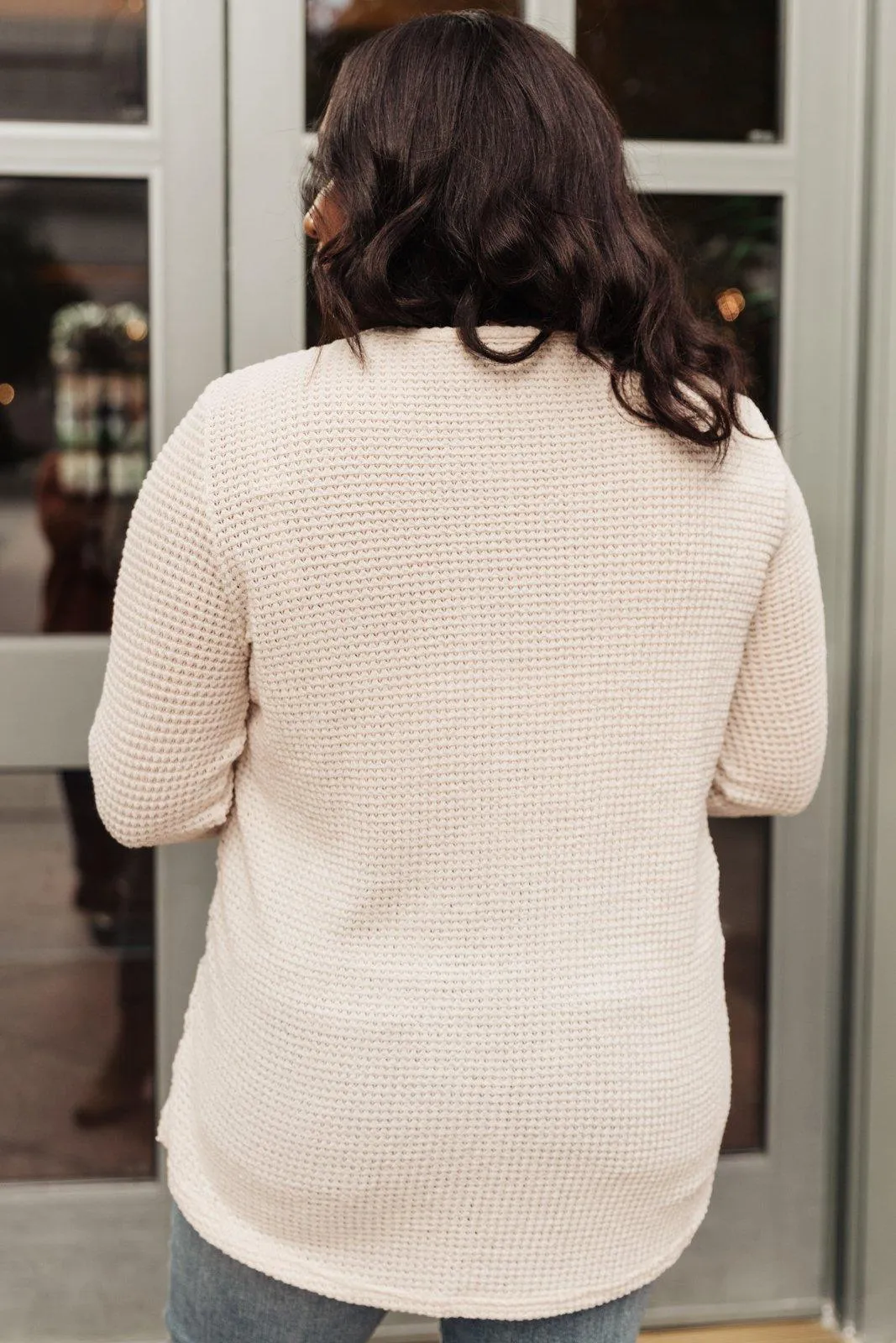 Hazel Blues® | Side Of Art Top In Beige
