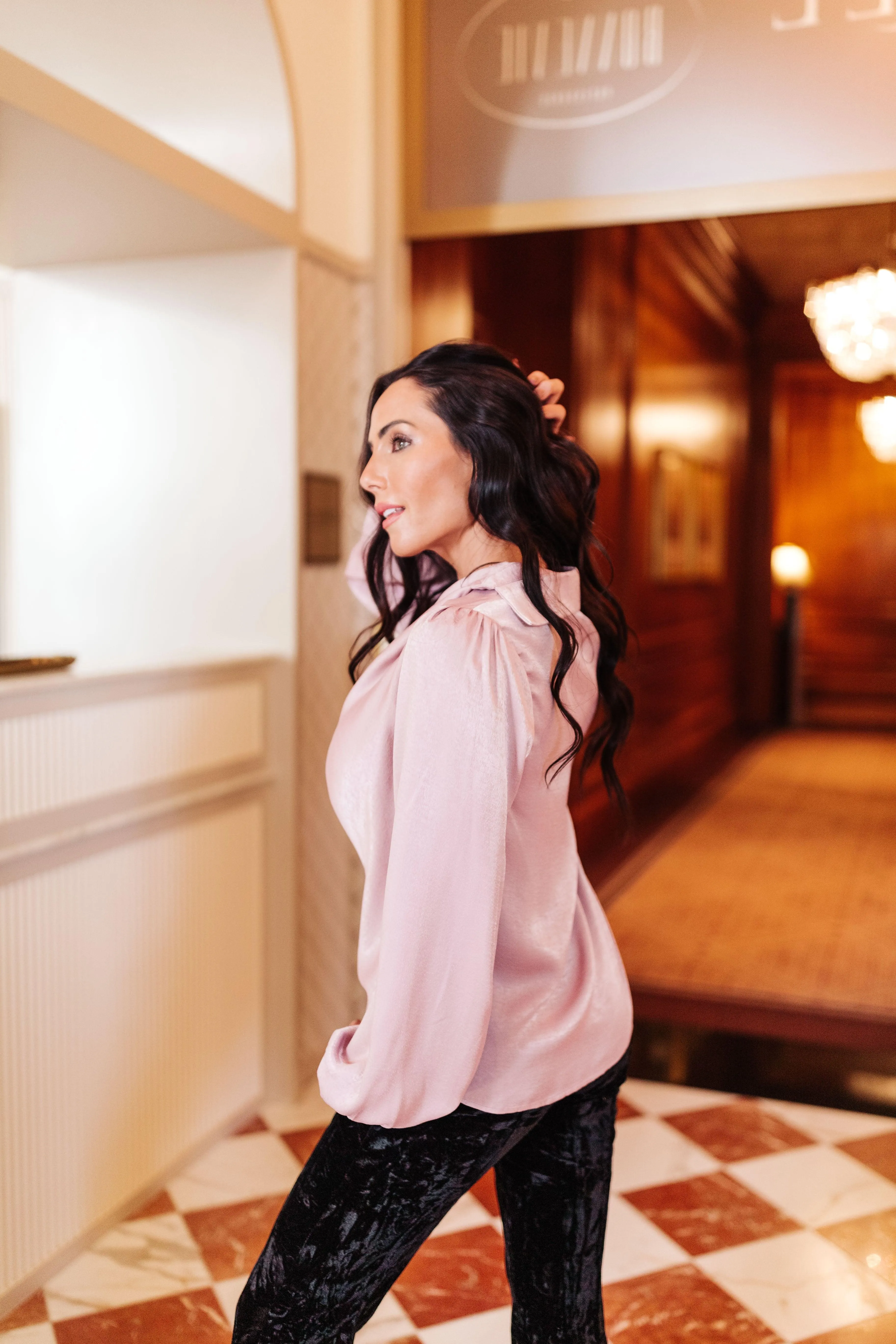 Hazel Blues® | Swift Elegance Blouse