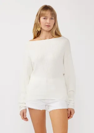 Heather WaffleKnit Sweater