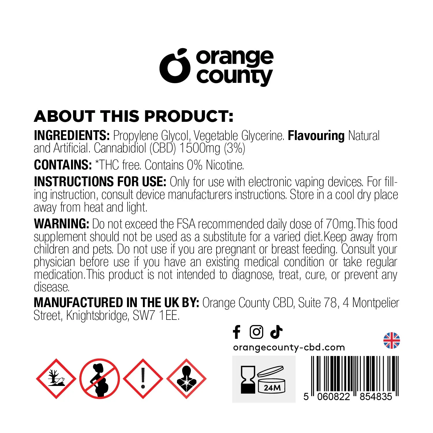 Heisen E-Liquid 1500mg (50ml)
