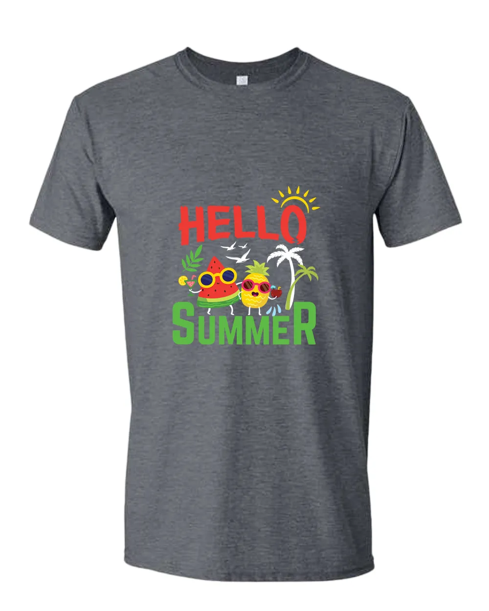 Hello summer t-shirt, summer t-shirt, beach party t-shirt