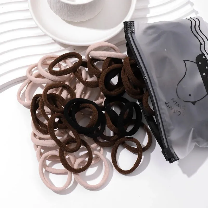 High-Elastic Rubber Band Hair Ties