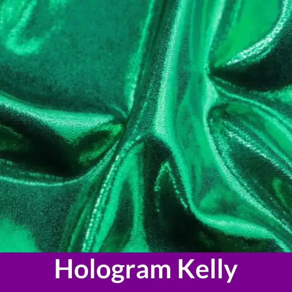 Hologram Kelly Fit Model Competition Suit